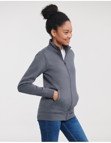 RUS-0R267F0-Ladies Authentic Sweat Jacket
